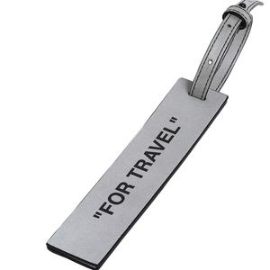 OFF WHITE LUGGAGE TAG